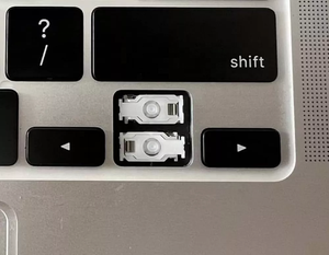 Nuevas teclas y clips de repuesto Mac Book Pro A2779 A2780 A2941 A2442 A2485 A2681 Tecla de teclado del Reino Unido C ap