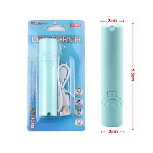 Mini Nhỏ Torch Có Thể Sạc Lại Có Thể Gập Lại Pocket Torchlight Sạc Bằng Micro-C Đèn Pin Li-Ion Pin Có Thể Tái Chế LED Spotlight - Product Image 3