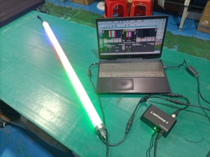 DC24v Artnet LED <strong>Tube</strong> DMX512 RGB 360 Degree <strong>Tube</strong> Light Multiple Shape - Product Image 5