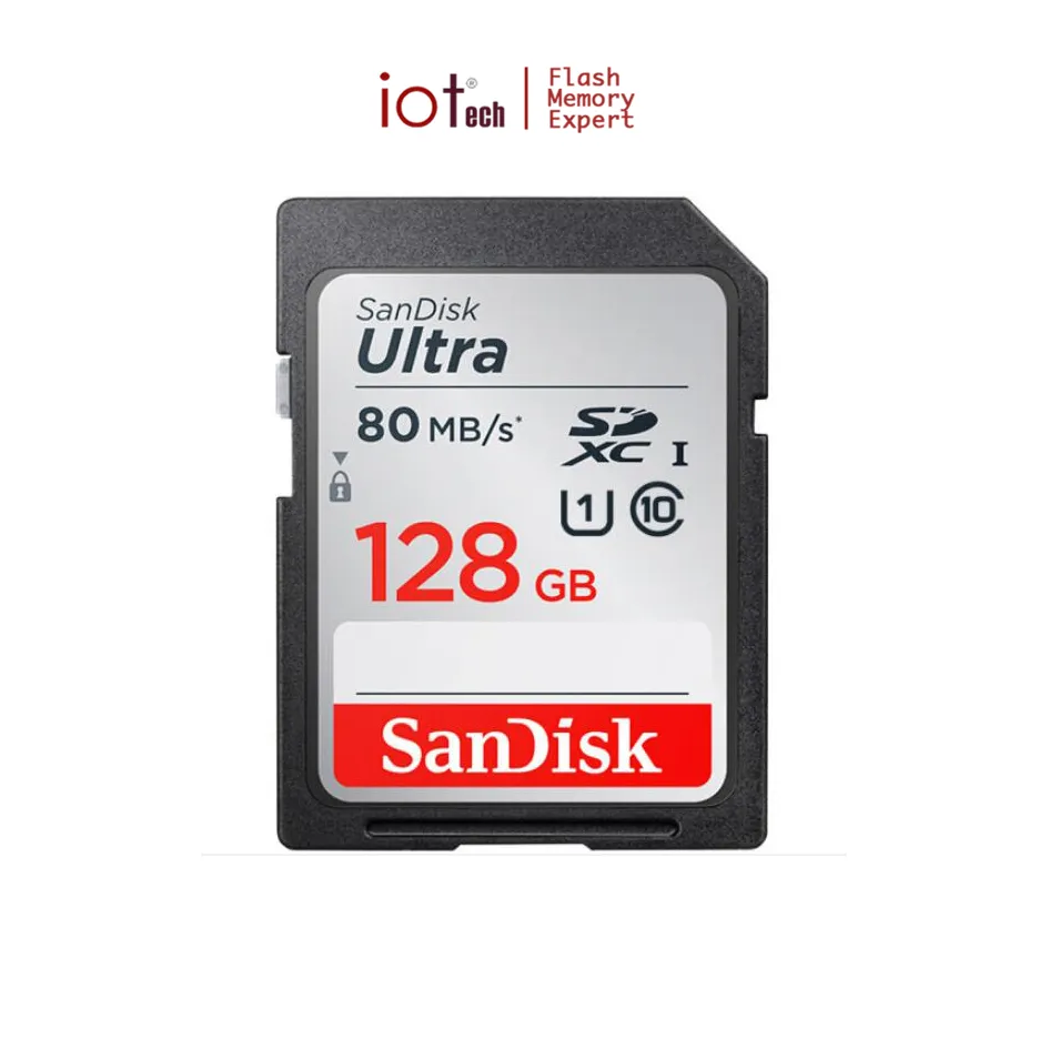 Original SanDisk Ultra 16GB 32GB 64GB 128GB SD Card Class10 80MB/s Memory Card