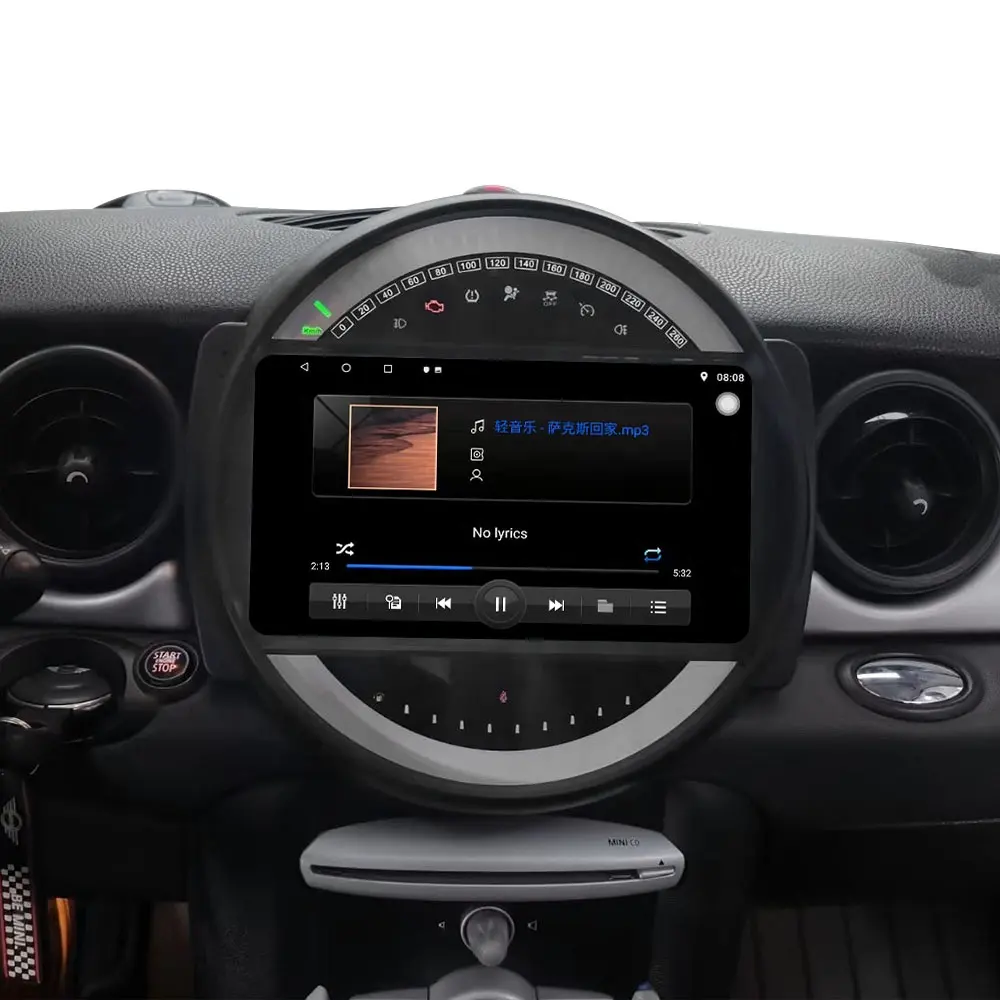Car Radio 6GB+128G Android 11.0 For BMW MINI 20012 - 2014 GPS Navigation Multimedia Player Auto Stereo Screen Carplay DVD Audio