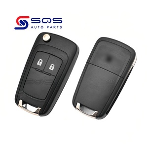 SQS高品質工場カスタマイズ車両キー2ボタンHU100ブレードキーシボレークルーズカーキーシェル用ブランクシェル - Product Image 6