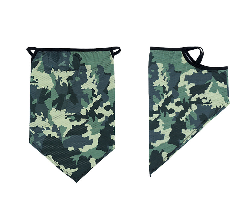 Military green camouflage
