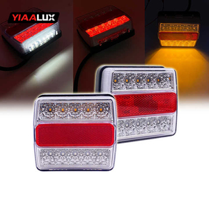 10led מנורת גביש מרובע 10led מנורת זנב להפוך אור רציף