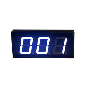 Hong Hao 4-inch 3-<strong>Digit</strong> LED Digital White Clock Timer 999 Days Countdown Electronic Counter - Product Image 2