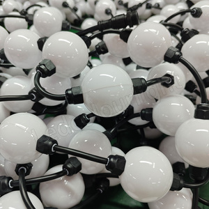 <strong>LED</strong> IP65 High-power Individually Addressable DC24V Hanging Hollow <strong>DMX</strong> RGB 3D Pixel Ball <strong>String</strong> Lights for Stage bar Nightclub - Product Image 6