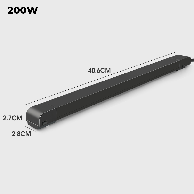 GN/200W-48V ตัวขับพื้นผิวสีดำ