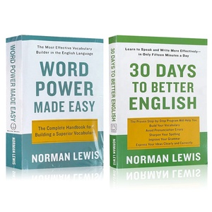 Servicio personalizado Varias fuentes Libros de aprendizaje de inglés para adultos Impresión de libros en rústica Impresión de libros profesionales - Product Image 1