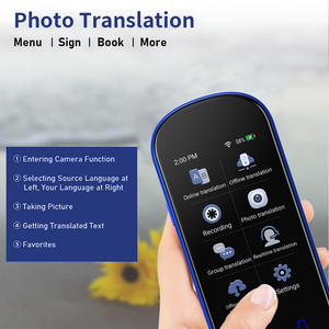 Offline-Übersetzung Z2 OEM Hersteller Neuester Sprach übersetzer Android 8.0 Sprach sprechender Übersetzer 109 Sprachen Mini Talk - Product Image 3