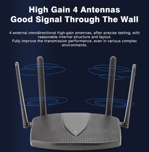 AX3000 WIFI6เราเตอร์ SDK API สนับสนุนร้อนขายสนับสนุน ODM 3000Mbps ความเร็วสำหรับ Wifi 2.4กรัมและ5กรัม Dualband 802.11AX - Product Image 3
