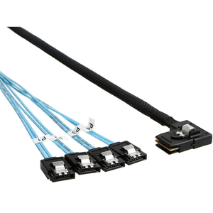 High Quality Mini <strong>Sas</strong> 36p Sff 8087 to 4 Sata 7p Cable 0.5m 1m 12gbps Hard Drive Data Transmission Splitter Computer Accessories - Product Image 4