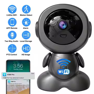 3MP室内高清IP摄像机Wifi运动检测双向语音支持云录制迷你闭路电视机器人摄像机 - Product Image 2