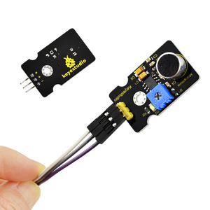 Keyestudio OEM/ODM Analog Output Module Microphone Module Voice <strong>Sound</strong> <strong>Sensor</strong> for <strong>Arduino</strong> for Microbit