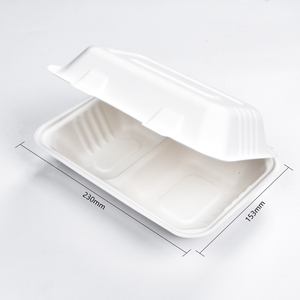 Sunzza restoran çıkar gitmek için mikrodalga tek kullanımlık gıda sınıfı biyobozunur ambalaj kapaklı türkiye kızartma tavuk kutusu - Product Image 5