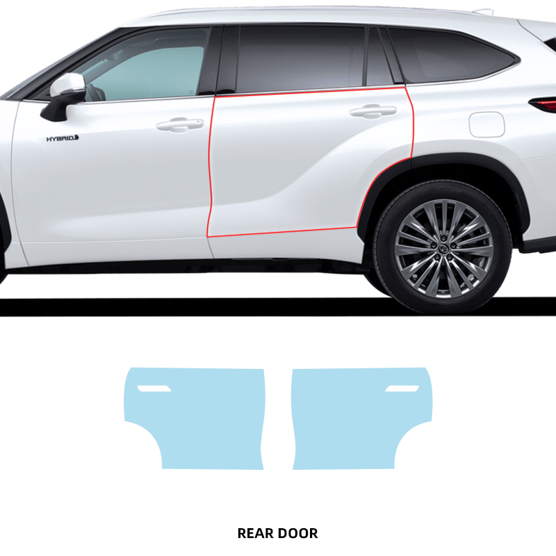 ฟิล์ม TPU ประตูด้านหลัง