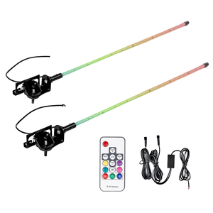 Automobile, Truck, Motorcycle, 12-24V Universal Antenna Light Decoration LED rainbow Navigation Light Navigation Pole. - Product Image 1
