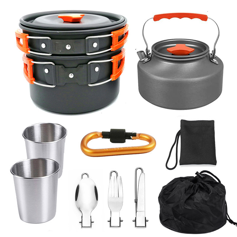 C03 Single-Layer Cup Set, Orange (Bakelite 1.1L)