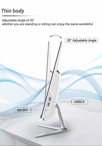 NEW Super Thin <strong>Computer</strong> All-in-one Pc 23.8inch Intel Celeron J1900 HD Screen Back Light Business All in One Pc <strong>Desktop</strong> Support