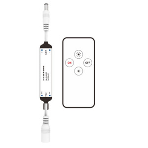 Оптовая продажа F1-S 1CH * 4A 12-24VD ИК CV Mini 4 клавиши светодиодный диммер контроллер RF беспроводной пульт дистанционного управления для одноцветной полосы - Product Image 2