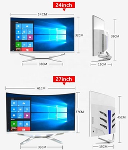 Core I7 PC Gaming I9 9900k Monoblock Curved Monitor 32GB ALLINONEPC 165Hz <strong>Computer</strong> All in One PC Gamer - Product Image 5