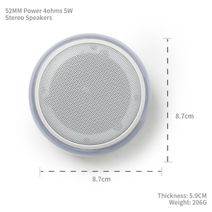 廉价无线扬声器BT 5.0 TWS互连音箱7色光3D电影音频高清呼叫迷你便携式扬声器 - Product Image 4