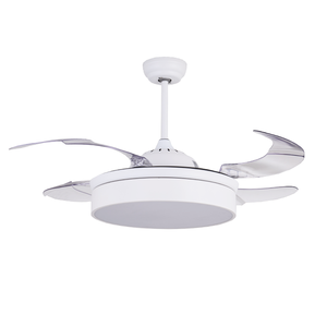 Ucuz fiyat çok renkler ev dekoratif 42 inç gizli bıçaklar fantezi LED ışıklı tavan fanı - Product Image 1