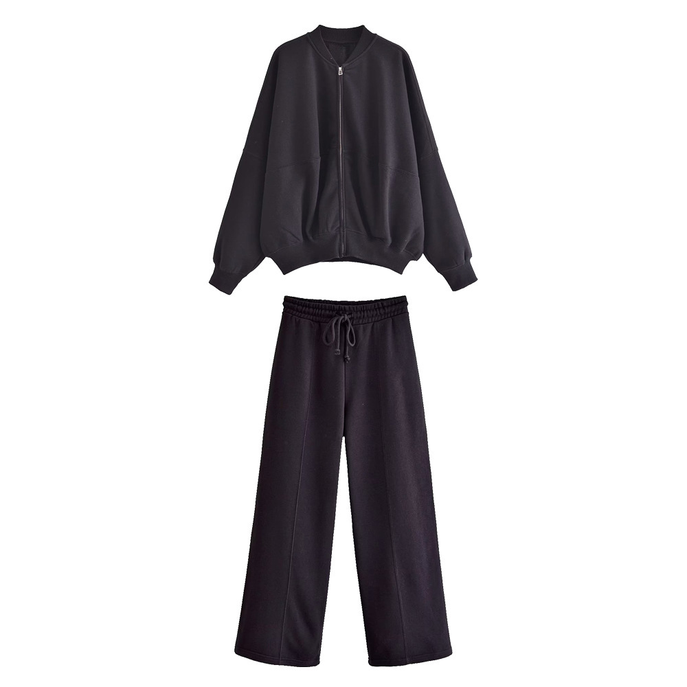 Black trouser set