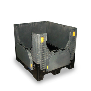 <strong>Stackable</strong> Plastic <strong>Bulk</strong> <strong>Containers</strong> Collapsible Plastic Pallet <strong>Containers</strong> - Product Image 6