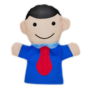 Educational Low MOQ Family Member Plush Hand Puppet Mother Father Son and Daughter Mother and Father Hand Puppet <strong>Toy</strong> - Product Image 6