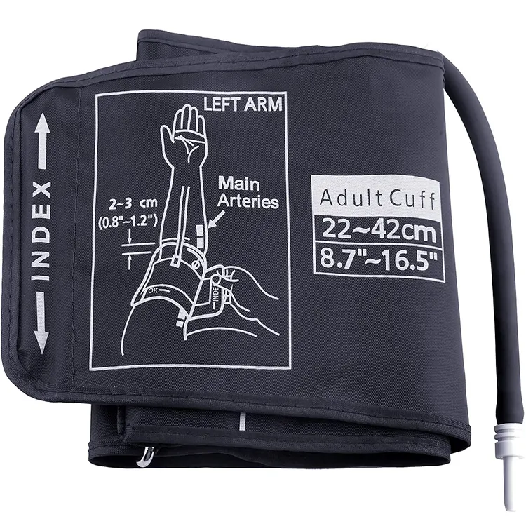 血圧モニター用8.7-16.5インチ (22-42CM) カフ用オムロンBPと互換性のある血圧カフ