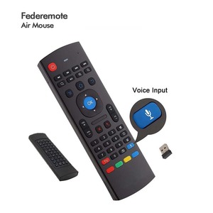 A10 Inalámbrico 2,4G Air Mouse Teclado retroiluminado Control remoto Mini Voive Flying Mouse Control remoto - Product Image 2
