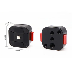Factory High Quality Camera Tripod Lockable Quick Release Plate <strong>Mount</strong> With 1/4&quot;Screw Hole for Gopro/Insta360/DSLR/Action Camera - Product Image 6