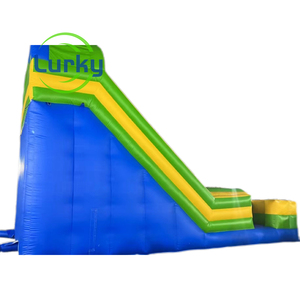 สนุกสําหรับเด็กเชิงพาณิชย์พองสไลด์แห้ง Bouncer สไลด์พองสูงและขนาดใหญ่ - Product Image 6