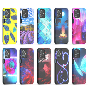 Motorola Moto Motorola için özel UV baskı desen cep telefonu kılıfları damla geçirmez 2 1 combo telefon kapak - Product Image 5