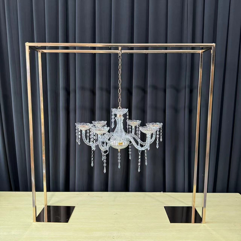 Cadre avec lustre Or