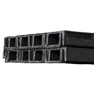 Q235เหล็กขึ้นรูปเย็นรีดร้อน/Q345/SS400ส่วนส่วน U/C รูปช่อง purlins เชื่อมตัดแบบกำหนดเอง - Product Image 1