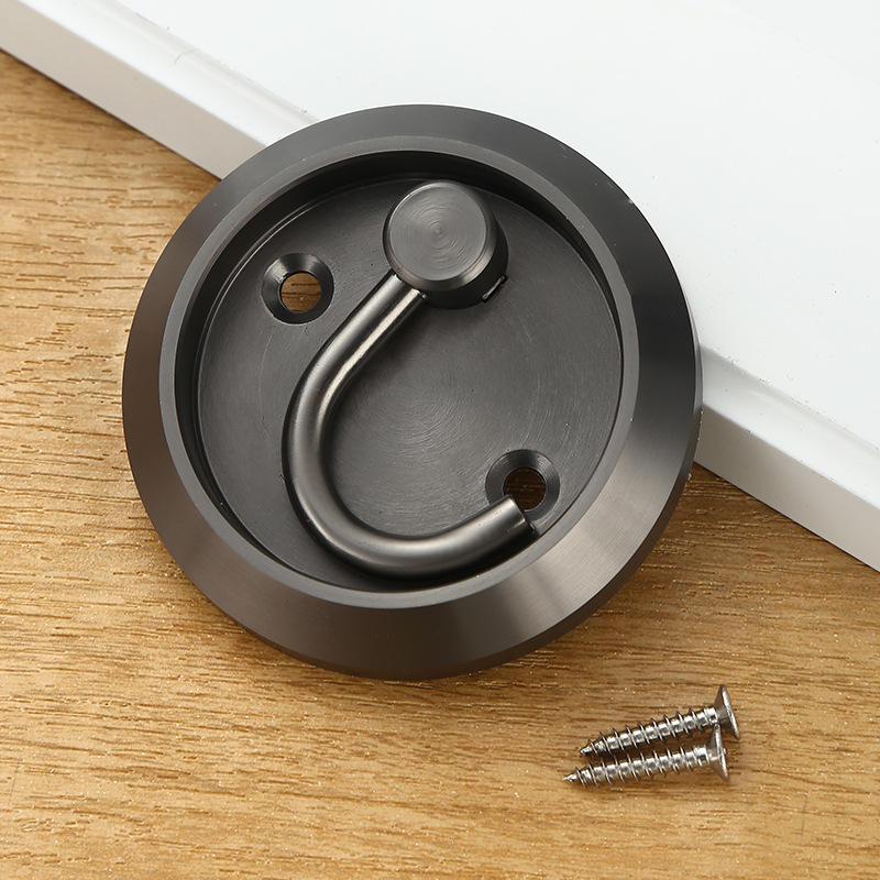 ตะขอสีเทา201 (มีสกรู)