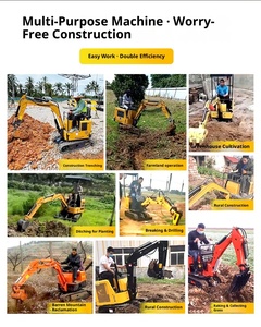 Nhà Máy Trực Tiếp Giá Mini Máy Xúc 1 Tấn Giai Đoạn V Động Cơ Có Thể Điều Chỉnh Dozer Lưỡi Cho Nhà Ở Nền Tảng Xây Dựng Công Việc - Product Image 2
