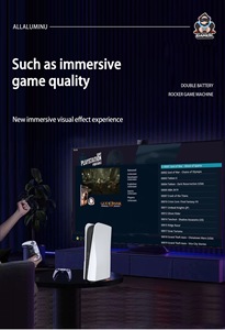 Q10 3D Game Stick 64G/128G Videospiel konsole Retro 4K Home TV Stick Konsole 2.4G Wireless Game <span class=keywords><strong>Controller</strong></span> Unterstützung für PSP