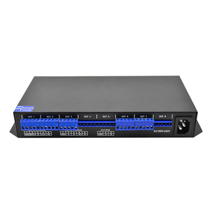 Party RDM DMX512 Controlador Etapa Eventos Iluminación DMX Controlador Led Función de retroalimentación de datos Dimmer Nuevo Controlador RDM de 8 puertos - Product Image 1