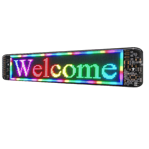 フレキシブルLEDサインボードプログラム可能メッセージ防水ステッカーRGB LEDディスプレイパネルショップカーウィンドウLEDマトリックススクリーン用 - Product Image 1