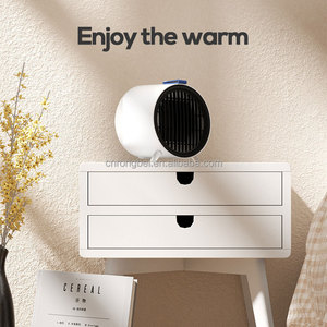 Ev kullanımı için aşırı ısınma koruması USB güç kaynağı ile şarj edilebilir elektrikli Fan ısıtıcı 500W taşınabilir duvara monte ısıtıcı - Product Image 4