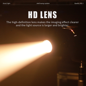 ไฟ LED รูปวงรีขนาดเล็ก30W แสงโปรไฟล์รูปวงรีเย็น/อบอุ่นสีขาว2In1 leko ไฟอลูมิเนียมโปรไฟล์สำหรับสตูดิโอและเวที - Product Image 3