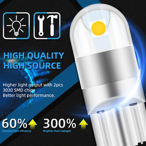 T10 W5W 30302SMD Canbusエラーフリーナンバープレート読書灯インジケータークリアランスブラブランプカーLEDアクセサリー - Product Image 3