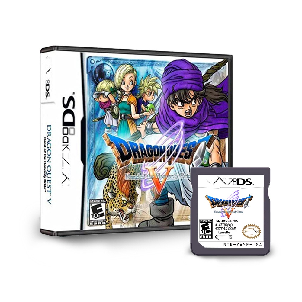 Dragon Quest V Hand of the Heavenly BriderDragon Q(With Box)