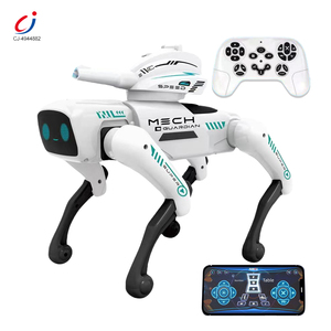 Chengji Remote Control Machine Dog 2 in 1 Intelligent AI Rc <strong>Programming</strong> Dancing Story Interactive Smart Remote Control Dog Toy - Product Image 1