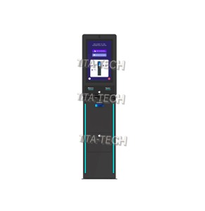 Amusement Cash Redemption Tico Ticket Printer Redemption Terminal Cash Out Qr Code Scanner Self Service Machine BTM Kiosk - Product Image 5