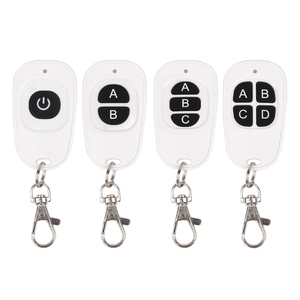 433MHz Universal Wireless Learning Code Fernbedienung Sender 1/2/3/4 Kanal tasten