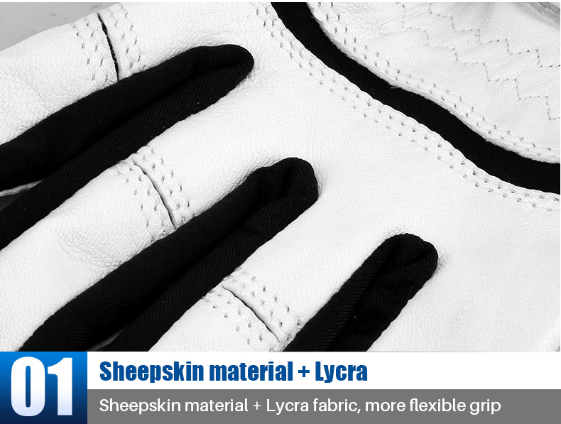 PGM ST021 Cheap Price Golf Men's Leather Golf Glove w/ marker