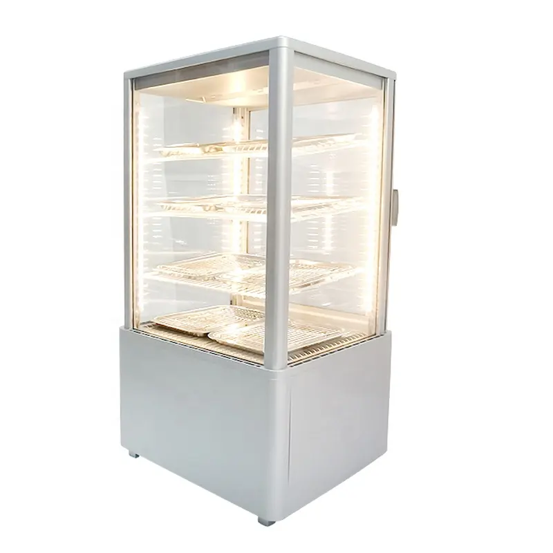 2022 Exhibiting refrigerated fruits refrigerator display showcase for bakery